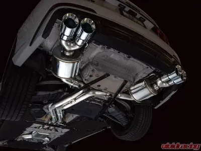 AWE Tuning Touring Edition Exhaust | 3" Diameter | 4.5" Quad Chrome Silver Tips Audi S7 Sportback 2020-2024|Audi S6 2020-2024 - 3015-42103