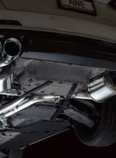 AWE Tuning Touring Edition Exhaust | 3" Diameter | 4.5" Quad Chrome Silver Tips Audi S7 Sportback 2020-2024|Audi S6 2020-2024                                     - 3015-42103 - Image 17