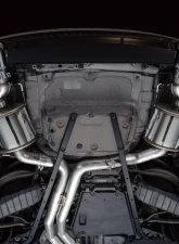 AWE Tuning Touring Edition Exhaust | 3" Diameter | 4.5" Quad Chrome Silver Tips Audi S7 Sportback 2020-2024|Audi S6 2020-2024                                     - 3015-42103 - Image 18