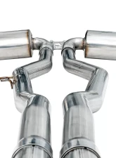 AWE Non-Resonated Touring Edition Exhaust for A90 Supra - 5" Chrome Silver Tips Toyota GR Supra 2020-2024                                     - 3020-32058 - Image 3