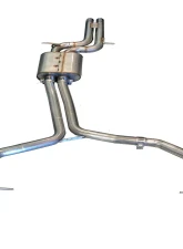 AWE Track Edition Exhaust System for B8 S5 4.2L - Chrome Silver Tips Audi S5 2008-2012                                     - 3020-42014 - Image 3