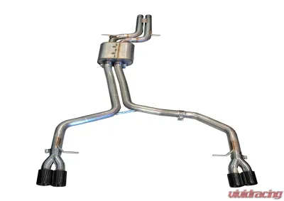 AWE Track Edition Exhaust System for B8 S5 4.2L - Chrome Silver Tips Audi S5 2008-2012 - 3020-42014