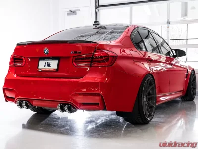 AWE Track Edition Catback Exhaust for BMW F8X M3/M4 - Chrome Silver BMW M3 | M4 2015-2020 - 3020-42082