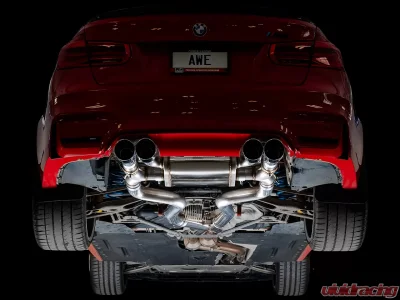 AWE SwitchPath Catback Exhaust for BMW F8X M3/M4 - Diamond Black BMW M3 | M4 2015-2020 - 3025-43074