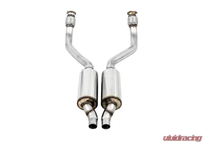AWE Tuning Resonated Downpipes | 2.5" Diameter Audi A7 Quattro 2012-2014|Audi S5 2012-2017|Audi S4 2010-2016|Audi A6 Quattro 2012-2018 - 3215-11030
