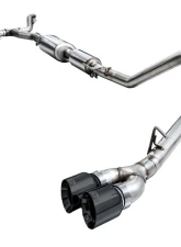 AWE Tuning 0FG Exhaust Dual Diamond Black Tips Toyota Tundra 2022-2025                                     - 3015-33063 - Image 10