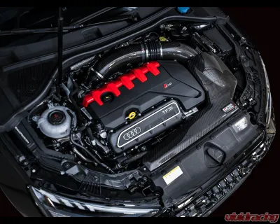 AWE Tuning 4.5" S-FLO Closed Carbon Intake System Audi RS3 2022-2024|Audi TT RS Quattro 2018-2023 - 2660-15050