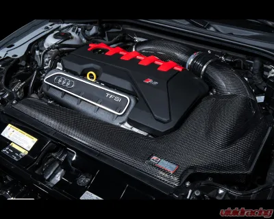 AWE Tuning 4.5" S-FLO Closed Carbon Intake System Audi RS3 2022-2024|Audi TT RS Quattro 2018-2023 - 2660-15050