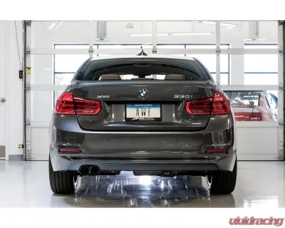 AWE Tuning Touring Edition Axle-Back Exhaust for BMW 328i/430i | 3" Diameter | Chrome Tips - 3010-22022