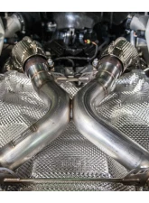 AWE Tuning Performance Exhaust | 3" Diameter | Machined Tips McLaren 650S 2015-2017                                     - 3010-32022 - Image 2