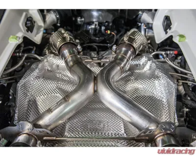 AWE Tuning Performance Exhaust | 3" Diameter | Machined Tips McLaren 650S 2015-2017 - 3010-32022