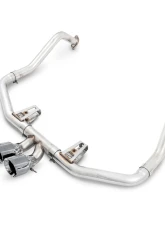AWE Tuning Track Edition Exhaust | 2.5" Diameter | 4" Dual Chrome Silver Tips Porsche 718 Boxster 2017-2025|Porsche 718 Cayman 2017-2021                                     - 3010-32038 - Image 4