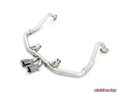 AWE Tuning Track Edition Exhaust | 2.5" Diameter | 4" Dual Chrome Silver Tips Porsche 718 Boxster 2017-2025|Porsche 718 Cayman 2017-2021 - 3010-32038