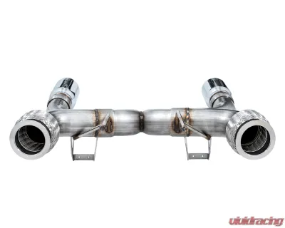 AWE Tuning Performance Exhaust | 3" Diameter | 4" Dual Chrome Silver Tips McLaren 720S 2018-2023 - 3010-32040