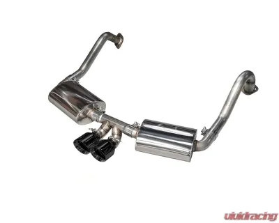 AWE Tuning Performance Exhaust | 2.5" Diameter | 4" Dual Diamond Black Tips Porsche Boxster 2013-2016|Porsche Cayman 2014-2016 - 3010-33024