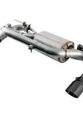 AWE Tuning Touring Edition Axle Back Exhaust | 3" Diameter | 3.54" Dual Diamond Black Tips BMW ActiveHybrid 3 2013-2015|BMW 435i 2014-2016|BMW 335i 2012-2015                                     - 3010-33028 - Image 5