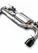 AWE Tuning Touring Edition Axle-back Exhaust | 3" Diameter | 4" Dual Diamond Black Tips BMW M235i 2014-2016|BMW M240i 2017-2021                                     - 3010-33034 - Image 3
