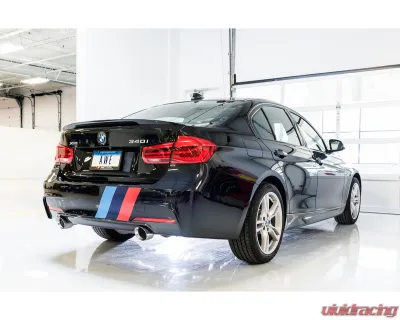 AWE Tuning Touring Edition Axle Back Exhaust | 3" Diameter | 4" Dual Diamond Black Tips BMW 340i 2016-2018|BMW 440i 2017-2020 - 3010-33042