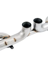 AWE Tuning Center Muffler Delete | 3" Diameter | Diamond Black Tips Porsche 911 GT3 2010-2011                                     - 3010-33044 - Image 3