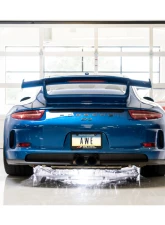 AWE Tuning Center Muffler Delete | 3" Diameter | Diamond Black Tips Porsche 911 GT3 2010-2011                                     - 3010-33044 - Image 4
