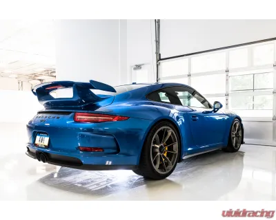 AWE Tuning Center Muffler Delete | 3" Diameter | Diamond Black Tips Porsche 911 GT3 2010-2011 - 3010-33044