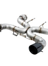 AWE Tuning Performance Exhaust | 3" Diameter | 4" Dual Diamond Black Tips McLaren 720S 2018-2023                                     - 3010-33050 - Image 2