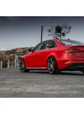 AWE Tuning Touring Edition Exhaust | 2.5" Diameter | 4" Quad Chrome Silver Tips Audi S4 2013-2016                                     - 3010-42016 - Image 4