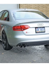 AWE Tuning Touring Edition Exhaust | 2.5" Diameter | 3.54" Quad Chrome Silver Tips Audi S4 2010-2016                                     - 3010-42018 - Image 3