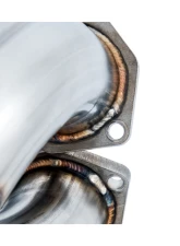 AWE Tuning Track Edition Exhaust | Non-Resonated | 2.5" Diameter | 4" Quad Chrome Silver Tips Audi S4 2018-2024                                     - 3010-42054 - Image 4