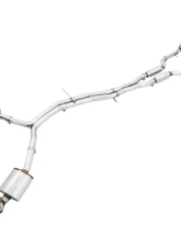 AWE Tuning Touring Edition Exhaust | 2.5" Diameter | 4" Quad Chrome Silver Tips Audi S4 2018-2024                                     - 3010-42056 - Image 4