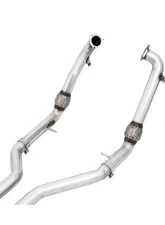 AWE Tuning Track Edition Exhaust | Non-Resonated | 2.5" Diameter  | 4" Quad Chrome Silver Tips Audi S5 Sportback 2018-2024                                     - 3010-42068 - Image 4