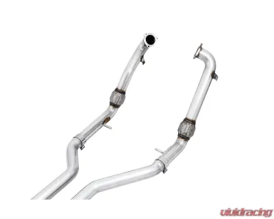 AWE Tuning Track Edition Exhaust | Non-Resonated | 2.5" Diameter  | 4" Quad Chrome Silver Tips Audi S5 Sportback 2018-2024 - 3010-42068