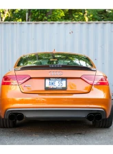 AWE Tuning Touring Edition Exhaust | 2.5" Diameter | 4" Quad Diamond Black Tips Audi S5 2013-2017                                     - 3010-43030 - Image 3