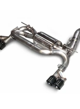 AWE Tuning Touring Edition Axle-Back Exhaust for BMW 328i/428i 2012-2016 | 3" Diameter | Quad Tips                                     - 3010-43036 - Image 2