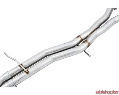 AWE Tuning Track Edition Exhaust | Non-Resonated | 2.5" Diameter  | 4" Quad Diamond Black Tips Audi S5 Sportback 2018-2024 - 3010-43062