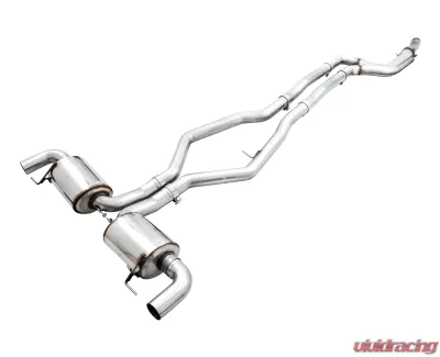 AWE Tuning Non-Resonated Touring Edition Exhaust | 3" Diameter | OE Tips BMW M340i 2020-2025|BMW M440i 2022-2025 - 3015-11058