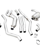 AWE Tuning Non-Resonated Touring Edition Exhaust | 3" Diameter | OE Tips BMW M340i 2020-2025|BMW M440i 2022-2025                                     - 3015-11058 - Image 4
