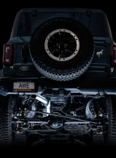 AWE Tuning 0FG Cat Back Exhaust | 3" Diameter | No Tips Ford Bronco 2021-2025                                     - 3015-21000 - Image 6