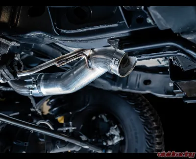 AWE Tuning 0FG Cat Back Exhaust | 3" Diameter | No Tips Ford Bronco 2021-2025 - 3015-21000