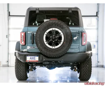 AWE Tuning 0FG Cat Back Exhaust | 3" Diameter | No Tips Ford Bronco 2021-2025 - 3015-21000