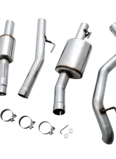 AWE Tuning Trail Edition Cat Back Exhaust | 3" Diameter | No Tips Jeep Gladiator 2020-2024                                     - 3015-21001 - Image 4