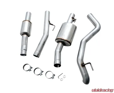 AWE Tuning Trail Edition Cat Back Exhaust | 3" Diameter | No Tips Jeep Gladiator 2020-2024 - 3015-21001