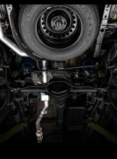 AWE Tuning Trail Edition Cat Back Exhaust | 3" Diameter | No Tips Jeep Gladiator 2020-2024                                     - 3015-21001 - Image 6