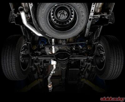 AWE Tuning Trail Edition Cat Back Exhaust | 3" Diameter | No Tips Jeep Gladiator 2020-2024 - 3015-21001