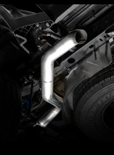 AWE Tuning Trail Edition Cat Back Exhaust | 3" Diameter | No Tips Jeep Gladiator 2020-2024                                     - 3015-21001 - Image 7