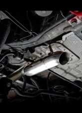 AWE Tuning Trail Edition Cat Back Exhaust | 3" Diameter | No Tips Jeep Wrangler 2018-2025                                     - 3015-21003 - Image 4