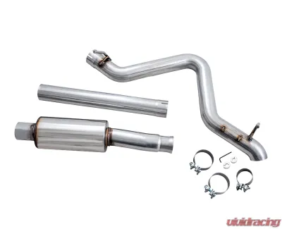 AWE Tuning Trail Edition Cat Back Exhaust | 3" Diameter | No Tips Jeep Wrangler 2018-2024 - 3015-21005