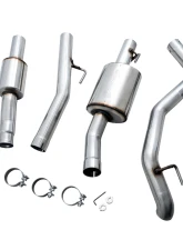 AWE Tuning Trail Edition Cat Back Exhaust | 3" Diameter | No Tips Jeep Wrangler 2012-2018                                     - 3015-21007 - Image 2