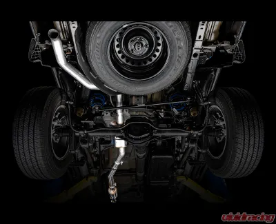 AWE Tuning Trail Edition Cat Back Exhaust | 3" Diameter | No Tips Jeep Wrangler 2012-2018 - 3015-21007