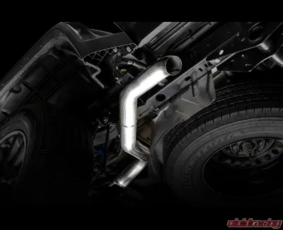 AWE Tuning Trail Edition Cat Back Exhaust | 3" Diameter | No Tips Jeep Wrangler 2012-2018 - 3015-21007